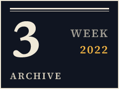 Daily CISO weekly archive plate, week of January 17, 2022, compiled from public records