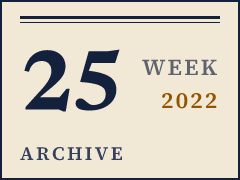 Daily CISO weekly archive plate, week of June 20, 2022, compiled from public records