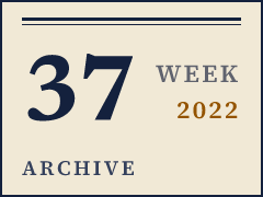 Daily CISO weekly archive plate, week of September 12, 2022, compiled from public records