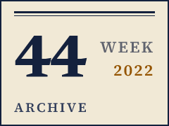 Daily CISO weekly archive plate, week of October 31, 2022, compiled from public records