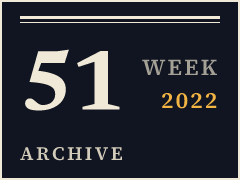 Daily CISO weekly archive plate, week of December 19, 2022, compiled from public records