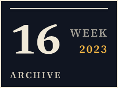 Daily CISO weekly archive plate, week of April 17, 2023, compiled from public records