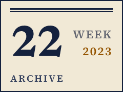 Daily CISO weekly archive plate, week of May 29, 2023, compiled from public records
