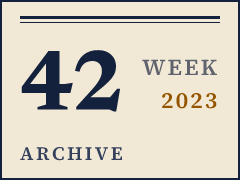 Daily CISO weekly archive plate, week of October 16, 2023, compiled from public records