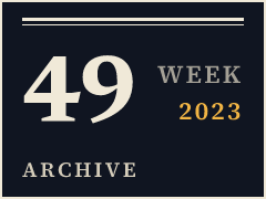 Daily CISO weekly archive plate, week of December 4, 2023, compiled from public records