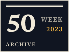 Daily CISO weekly archive plate, week of December 11, 2023, compiled from public records