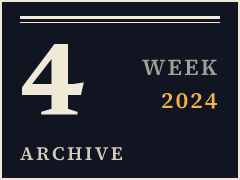 Daily CISO weekly archive plate, week of January 22, 2024, compiled from public records