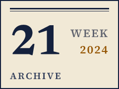 Daily CISO weekly archive plate, week of May 20, 2024, compiled from public records