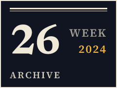 Daily CISO weekly archive plate, week of June 24, 2024, compiled from public records