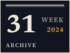 Daily CISO weekly archive plate, week of July 29, 2024, compiled from public records
