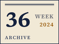 Daily CISO weekly archive plate, week of September 2, 2024, compiled from public records