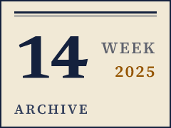 Daily CISO weekly archive plate, week of March 31, 2025, compiled from public records