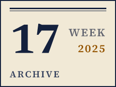 Daily CISO weekly archive plate, week of April 21, 2025, compiled from public records