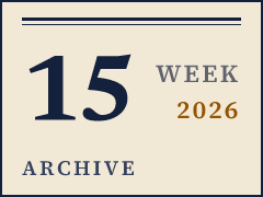 Daily CISO weekly archive plate, week of April 6, 2026, compiled from public records