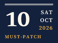 Daily CISO edition plate for October 10, 2026, marked must-patch: CISA, FBI, NSA warn of China-linked Integrity Technology Group hacking critical infrastructure